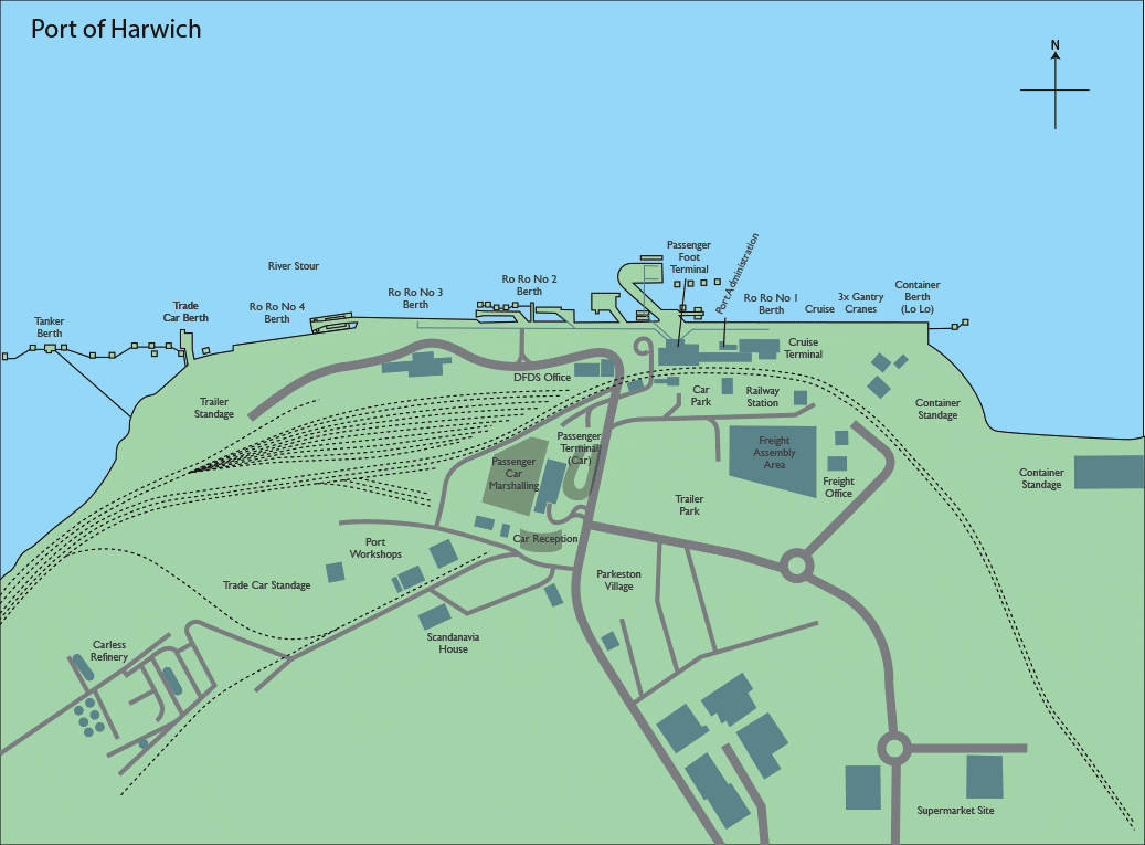 Harwich Harbour Chart
